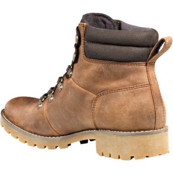 Timberland Ellendale Water Resistant Hiker Boot Brown Grain Leather - Picture 4 of 12